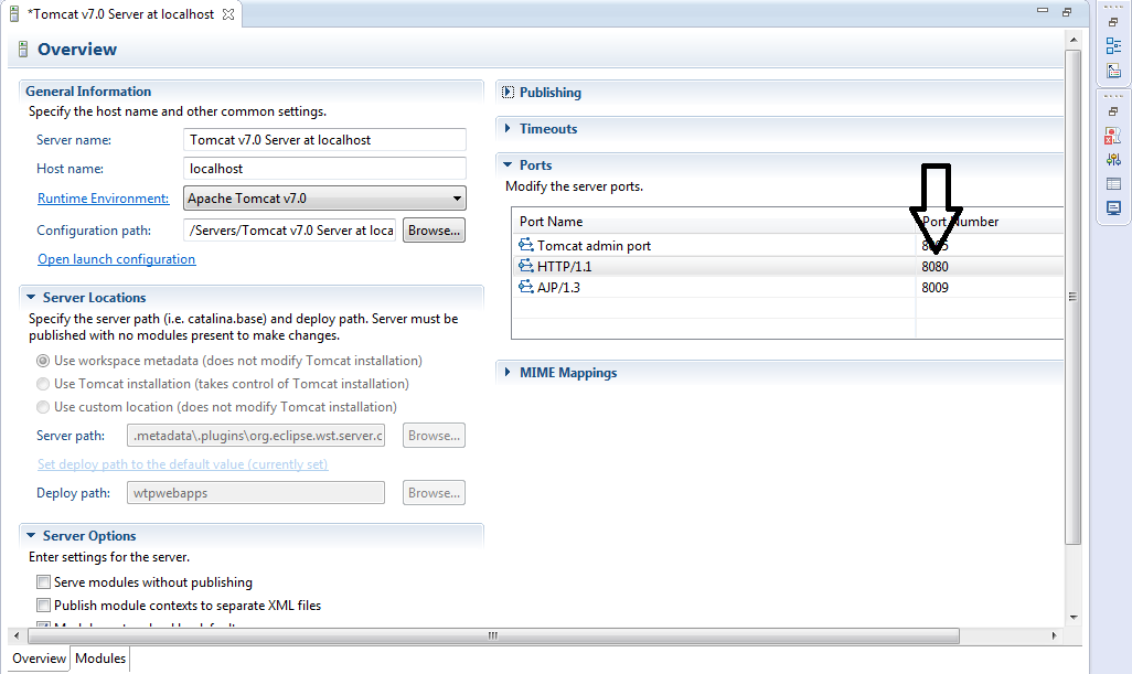 How to Change Tomcat Port Number 4