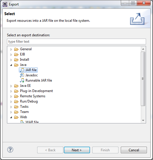 How to Create Executable JAR File in Eclipse IDE