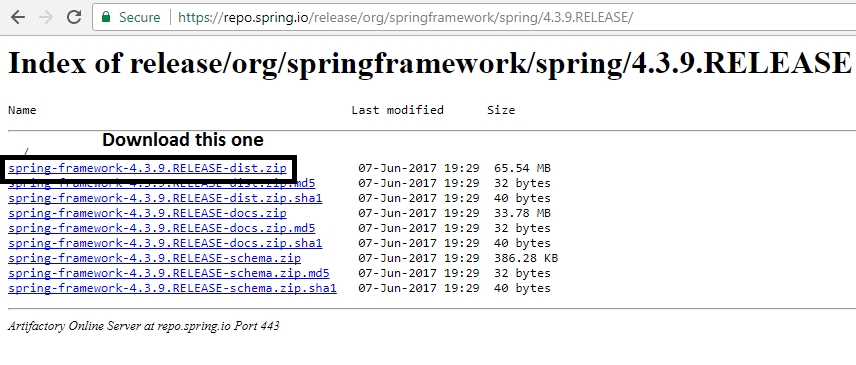 Spring Hello World Example 2